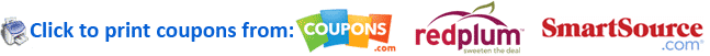 Free Printable Coupons smartsource coupons.com redplum catalina