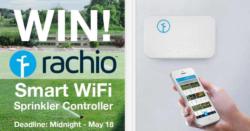 Rachio Iro Zone Wi-Fi Intelligent Irrigation Controller-16ZULW - The