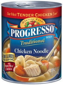 Progresso Soup for free almost