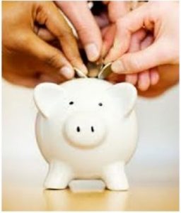 different ways to save-piggy bank-hands