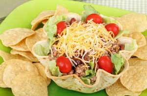 Taco Salad and Chips