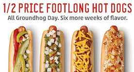 Sonic_half price hot dogs