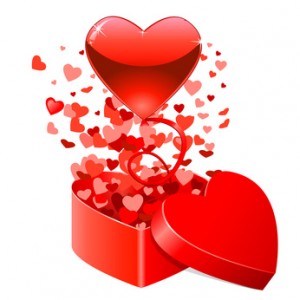 valentine box-confetti-valentines day