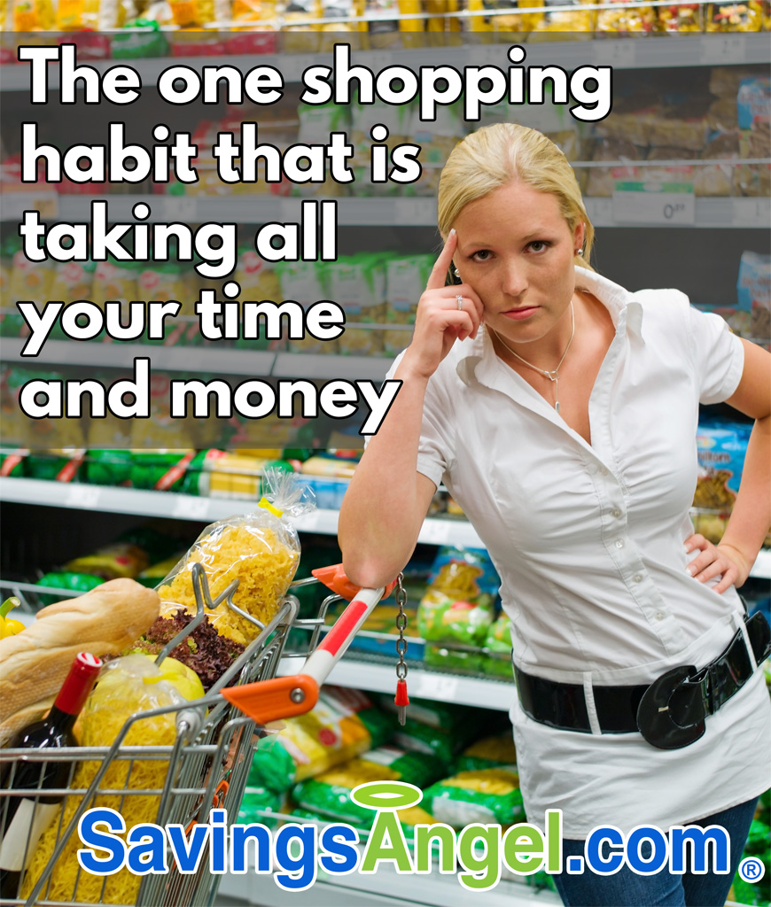How to grocery shop faster: The one shopping habit that is taking all your time and money.