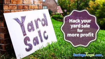 Hack your yard sale for more profit