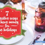 7 creative ways to save money for holidays