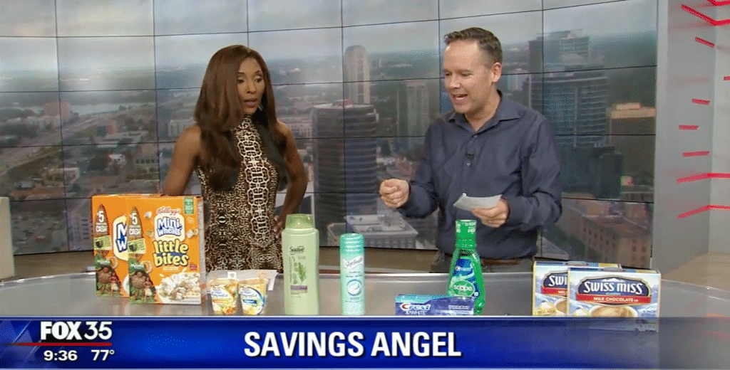 Christmas coupon deals grocery shopping on Fox 35 Orlando
