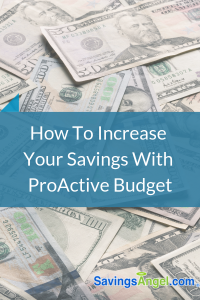 ProActive Budget