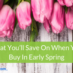 What You’ll Save On When You Buy In Early Spring