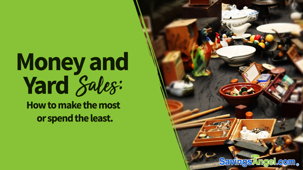 money and yard sales